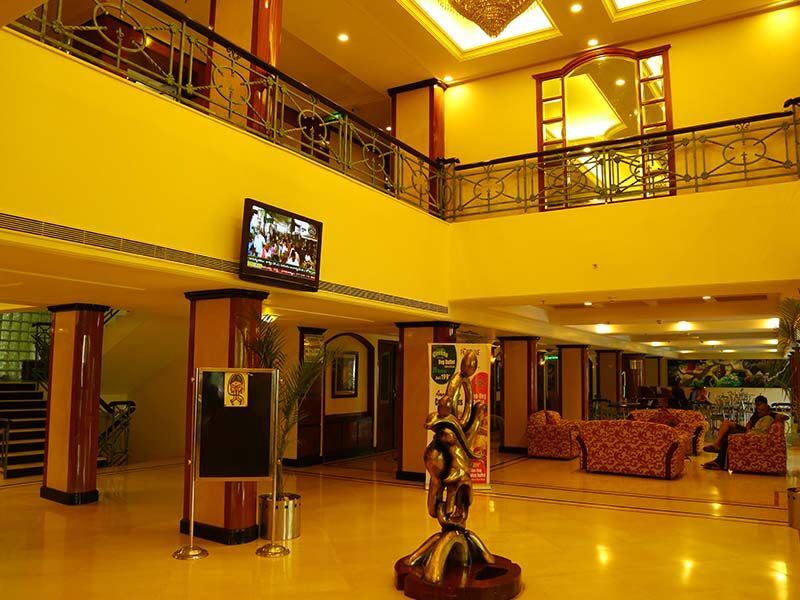 Fortune Select Grand Ridge, Tirupati - Member Itc Hotels' Group Zewnętrze zdjęcie The lobby of the hotel